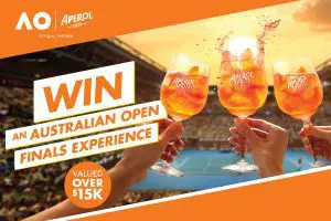 Aperol Win AO Tickets 2024 Tile