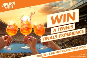 Aperol Tennis Finals experience 2025 LMG